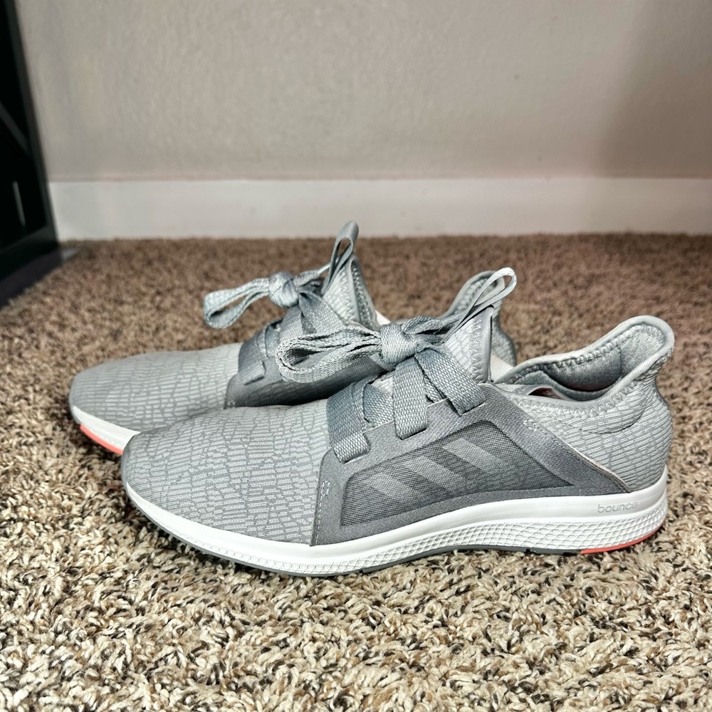 Adidas Edge Lux Running Shoes Women's Size 8.5 Gray BW1171 Athletic Lightweight